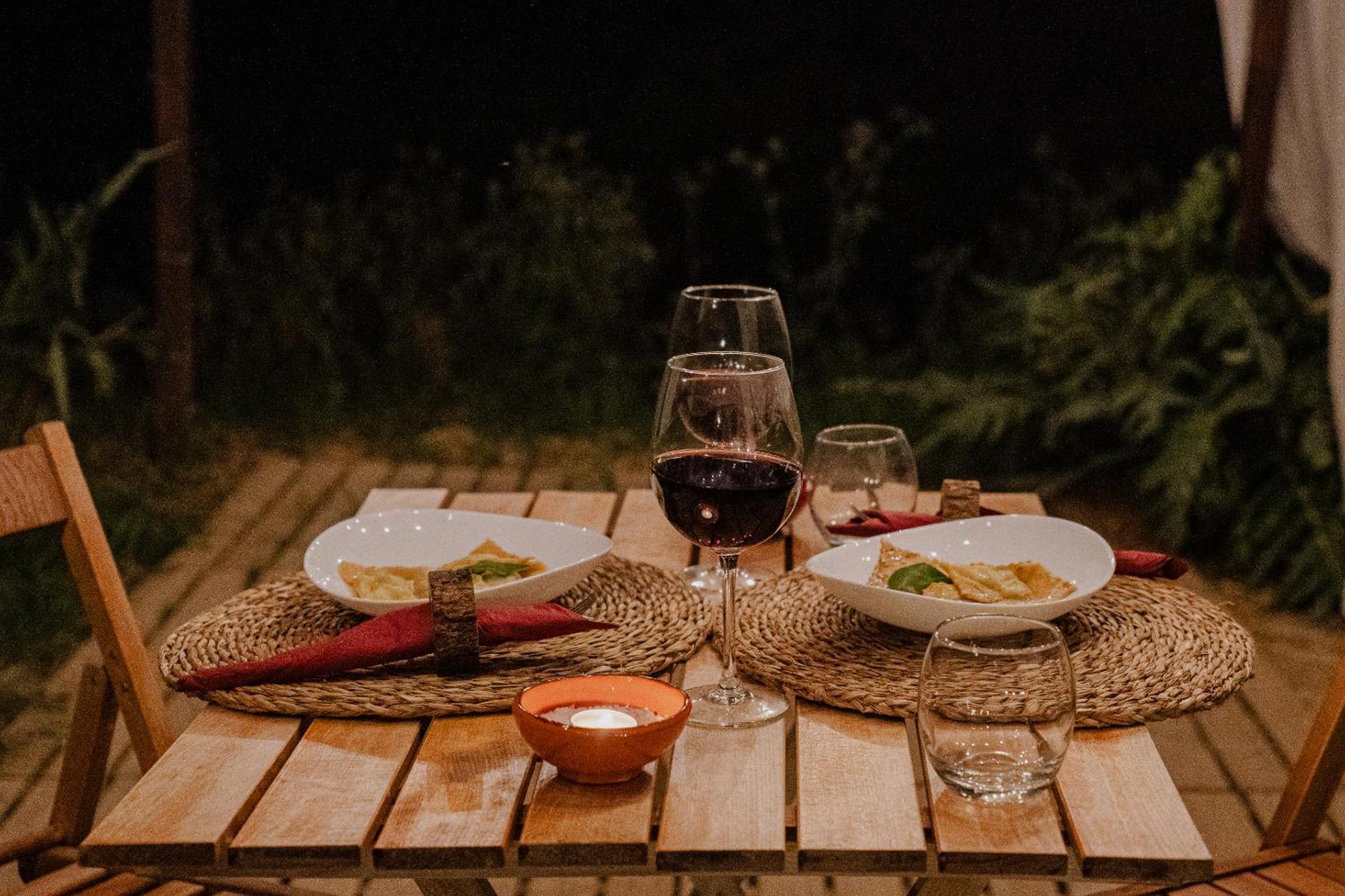 Glamping Le Dune Cinigiano ภายนอก รูปภาพ