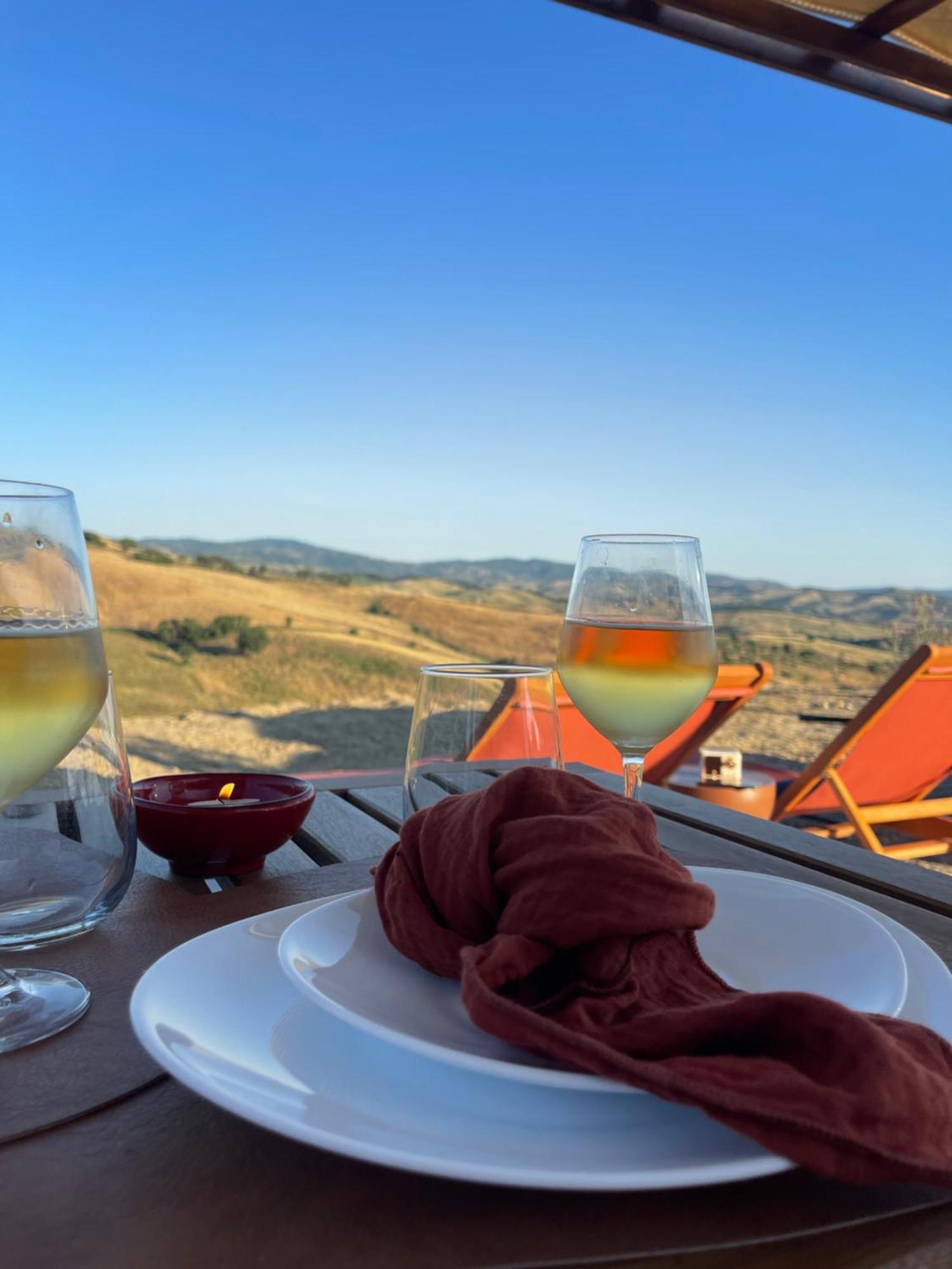 Glamping Le Dune Cinigiano ภายนอก รูปภาพ