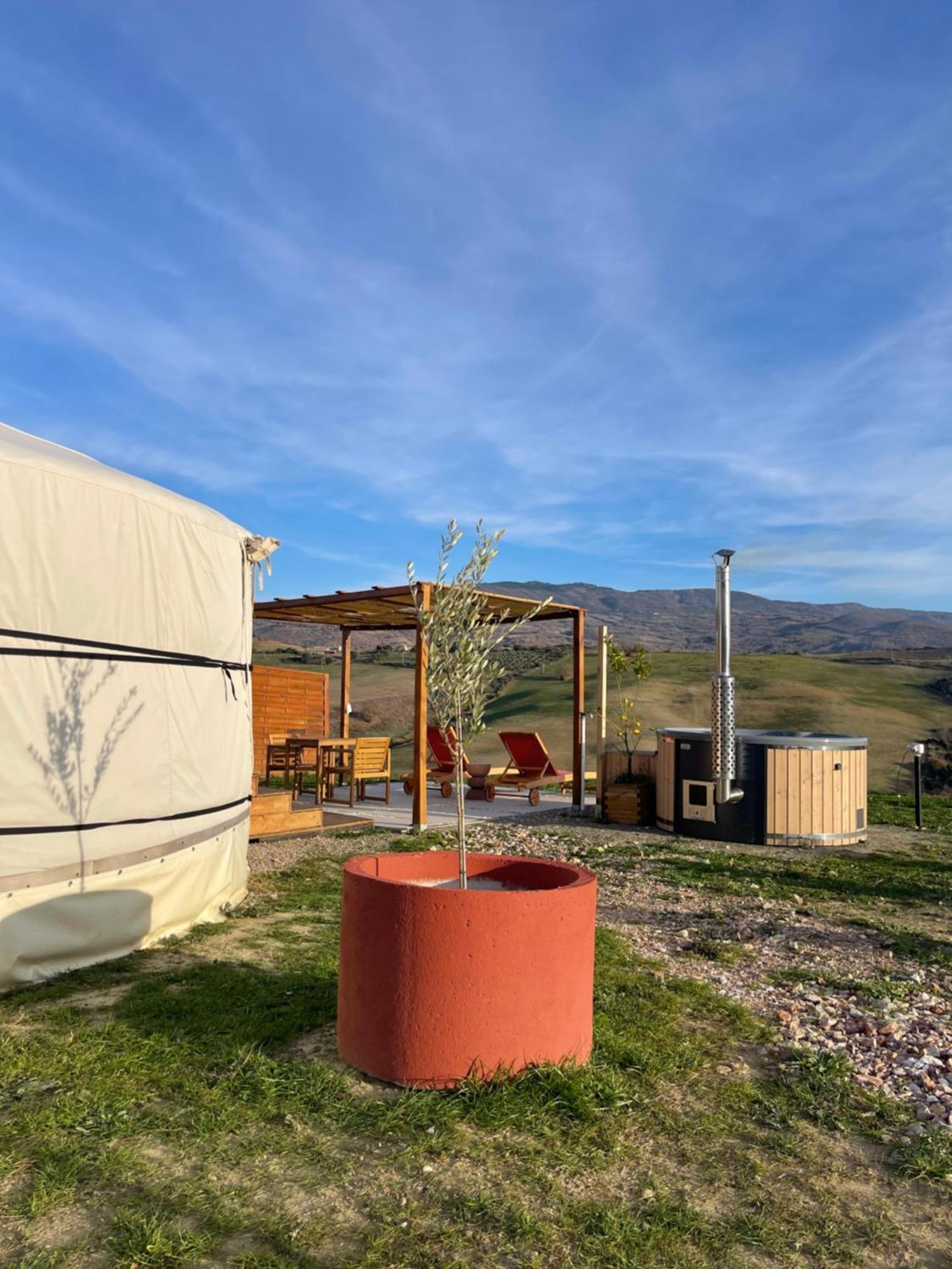 Glamping Le Dune Cinigiano ภายนอก รูปภาพ