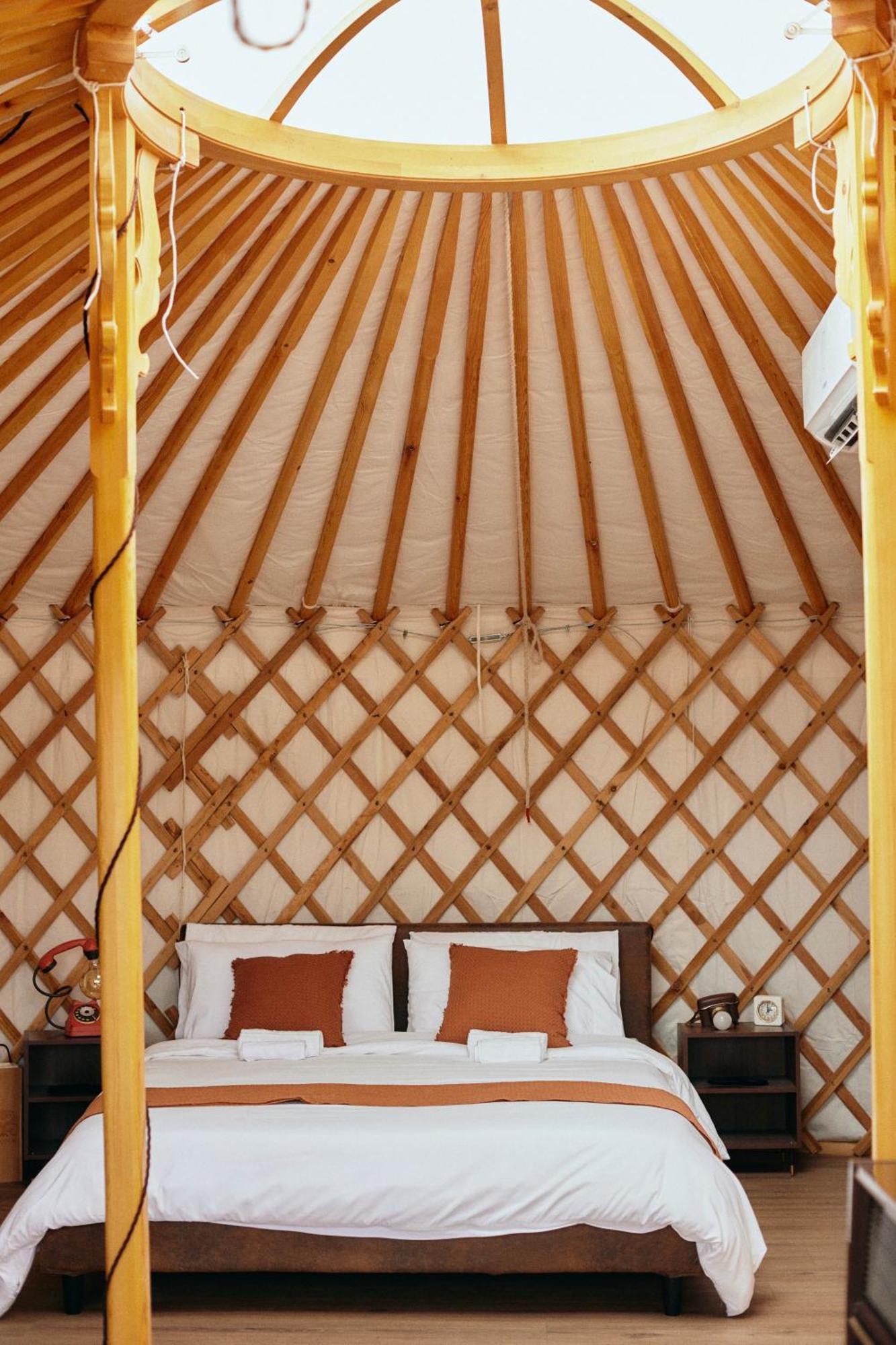 Glamping Le Dune Cinigiano ภายนอก รูปภาพ